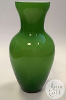 Holmegaard / Royal Copenhagen Stor Grøn Glas Vase