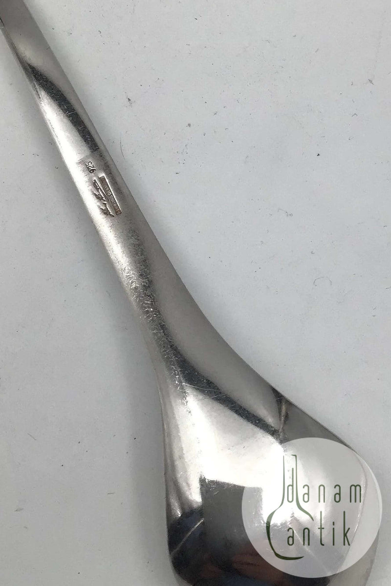 Hans Hansen Sterling Silber Line Löffel