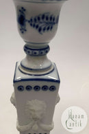 Royal Copenhagen Musselmalet Riflet lysestage No 15