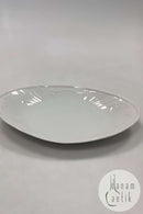 Royal Copenhagen Juliane Marie, hvid Lille ovalt fad