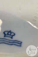 Royal Copenhagen Juliane Marie, hvid Oval Serveringsfad No 12007