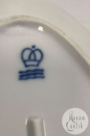 Royal Copenhagen Juliane Marie, hvid Fiskefad No 12052