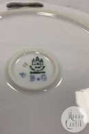 Bing und Grondahl Schmetterling mit Gold Servierplatte Nr. 101