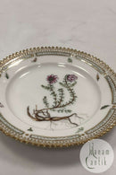 Royal Copenhagen Privately painted Flora Danica Cake plate No 3552