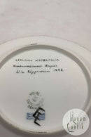 Royal Copenhagen Privatmalet Flora Danica Kagetallerken No 3552