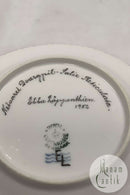 Royal Copenhagen Privatmalet Flora Danica Kagetallerken No 3552