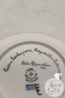 Royal Copenhagen Privat gemalt Flora Danica Kuchenteller Nr 3552