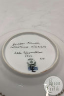 Royal Copenhagen Privately painted Flora Danica Cake plate No 3552