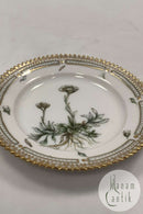 Royal Copenhagen Privately painted Flora Danica Cake plate No 3552