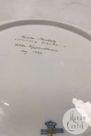 Royal Copenhagen Privatmalet Flora Danica Spisetallerken No 3549