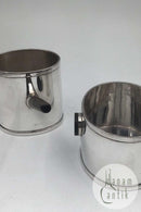 Hans Hansen Sterling Sølv Fløde/Sukker Sæt No 527 KGH (1966)