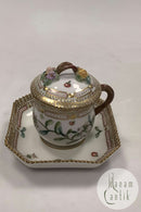 Royal Copenhagen Privat gemalt Flora Danica Cremetasse Nr 3514