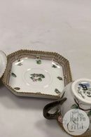 Royal Copenhagen Privat gemalt Flora Danica Cremetasse Nr 3514