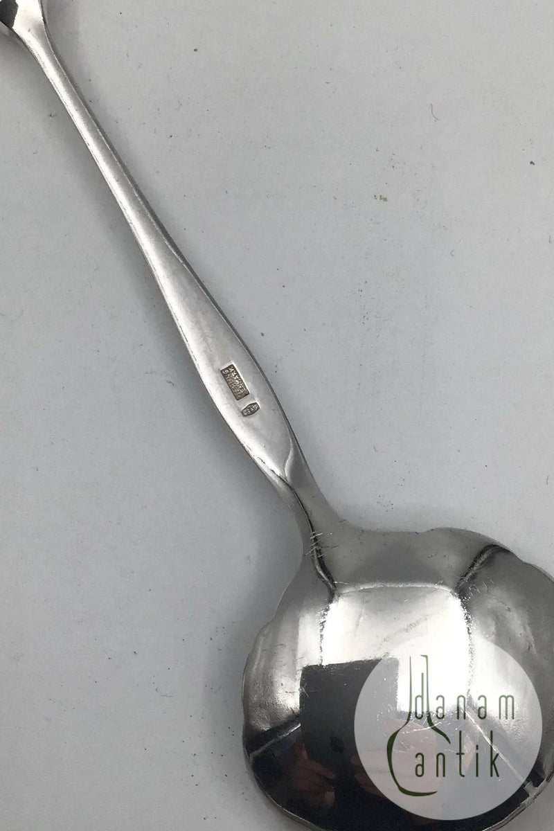 デンマーク王冠 DGSスターリングシルバー製シュガースプーン