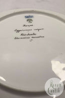 Royal Copenhagen Privat gemalt Flora Danica Fisch Teller Nr 3549