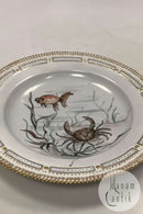 Royal Copenhagen Privatmalet Flora Danica Fisketallerken No 3549