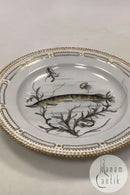 Royal Copenhagen Privatmalet Flora Danica Fisketallerken No 3549