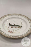 Royal Copenhagen Privatmalet Flora Danica Fisketallerken No 3549