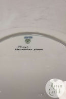 Royal Copenhagen Privately painted Flora Danica Fish plate No 3549