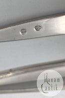 W&S Sørensen Silver Double Triplet Sugar Tongs