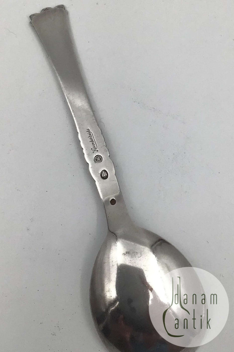 Frigast (Håndsmedet) Sølv Rigsmønster Marmeladeske