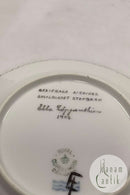 Royal Copenhagen Privatmalet Flora Danica Kagetallerken No 3552