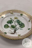 Royal Copenhagen Privat gemalt Flora Danica Kuchenteller Nr 3552