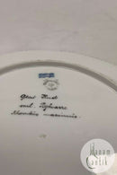 Royal Copenhagen Privat gemalt Flora Danica Fisch Teller Nr 3549