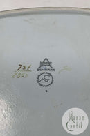 Royal Copenhagen Fajance Schale mit blauem Dekor Nr. 734/2883