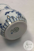 Bing und Grondahl Schmetterling mit Gold ovale Schale Nr. 393