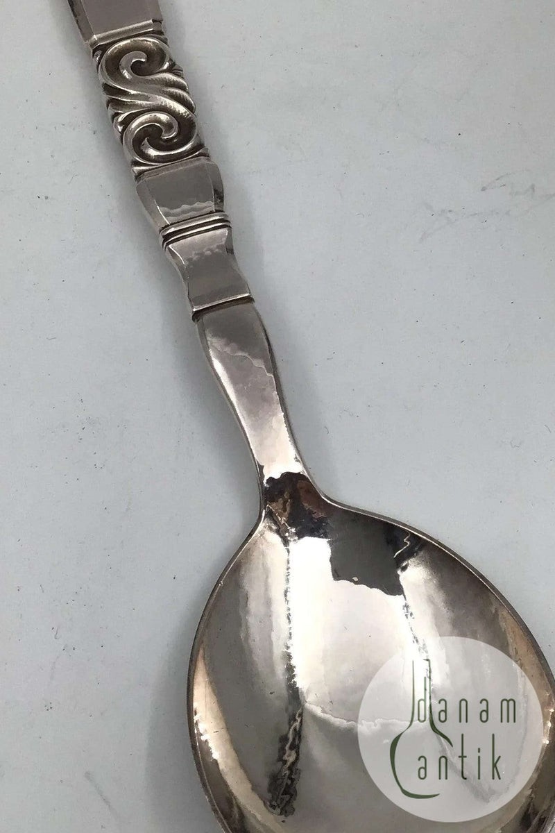 Georg Jensen Sterling Sølv Saga Serveringsske No. 113