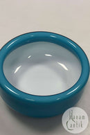 Holmegaard Palette / Carnaby Blue Glasschale