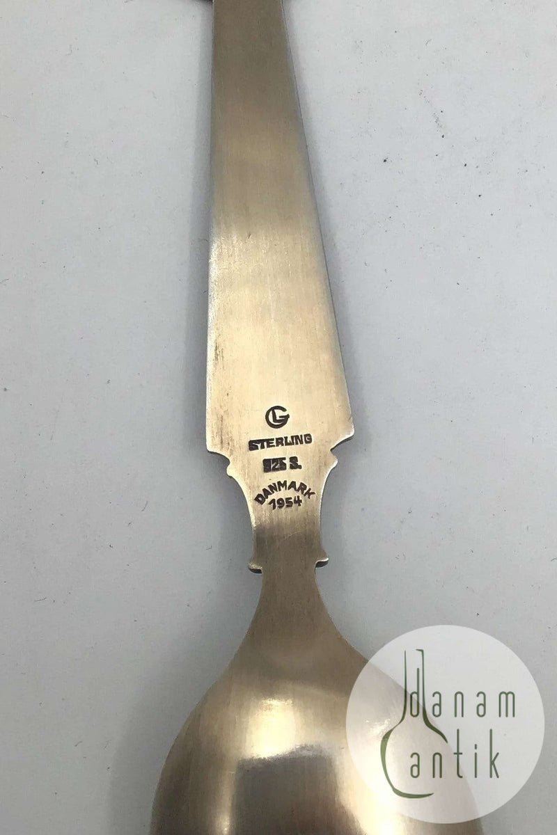 Grann og Laglye Sterling Sølv Emalje Juleske 1954