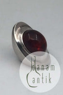 Georg Jensen Sterling Sølv Ring No. 242 Rav Henning Koppel