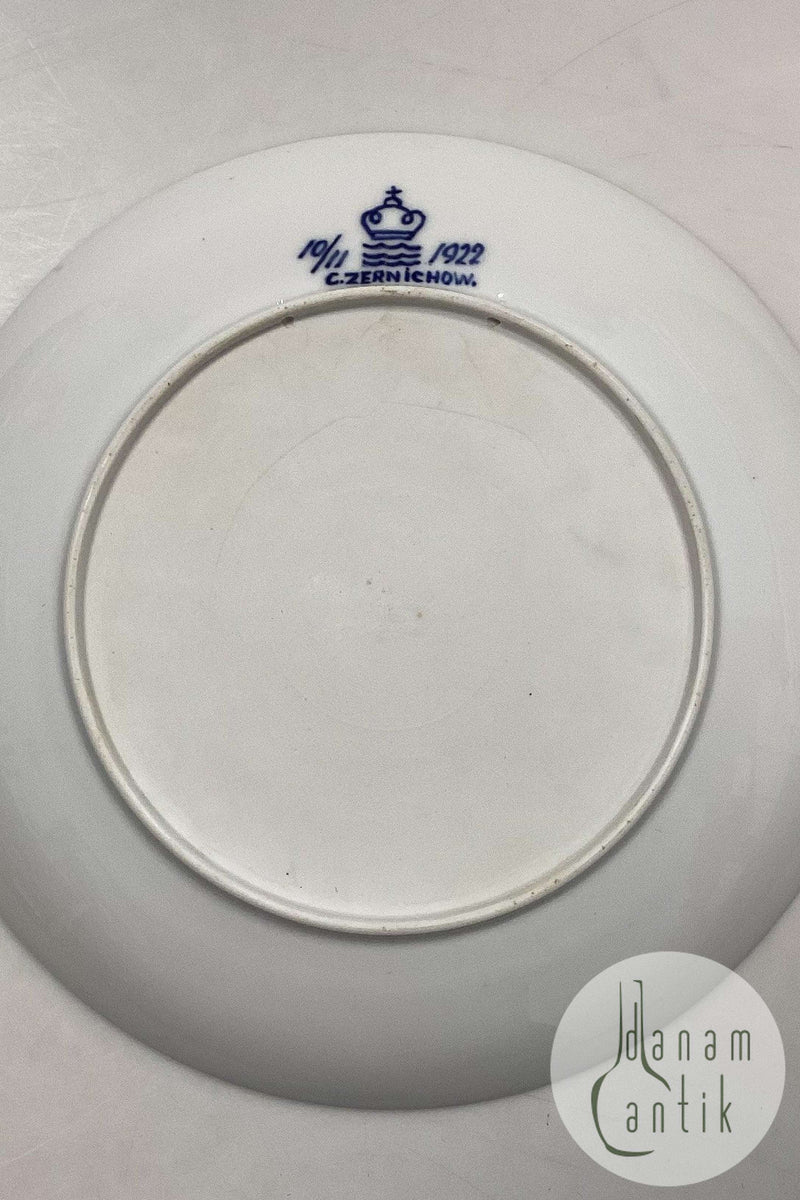 Royal Copenhagen Art Nouveau Unika Vægplatte Cathrine Zernichow fra 10/11 1922