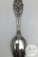Anton Michelsen Commemorative Spoon in Sterling Silver and Enamel, 1908