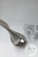 Georg Jensen纯银/水晶字母刀No.485 Allan Scharff