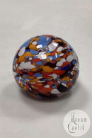 Multifarvet Brevvægt i Glas