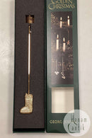 Georg Jensen Golden Christmas Lyseholder - Julesok 2003