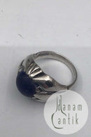 Georg Jensen Sterling Silber Ring Nr. 59 Lapislazuli 1930-1945