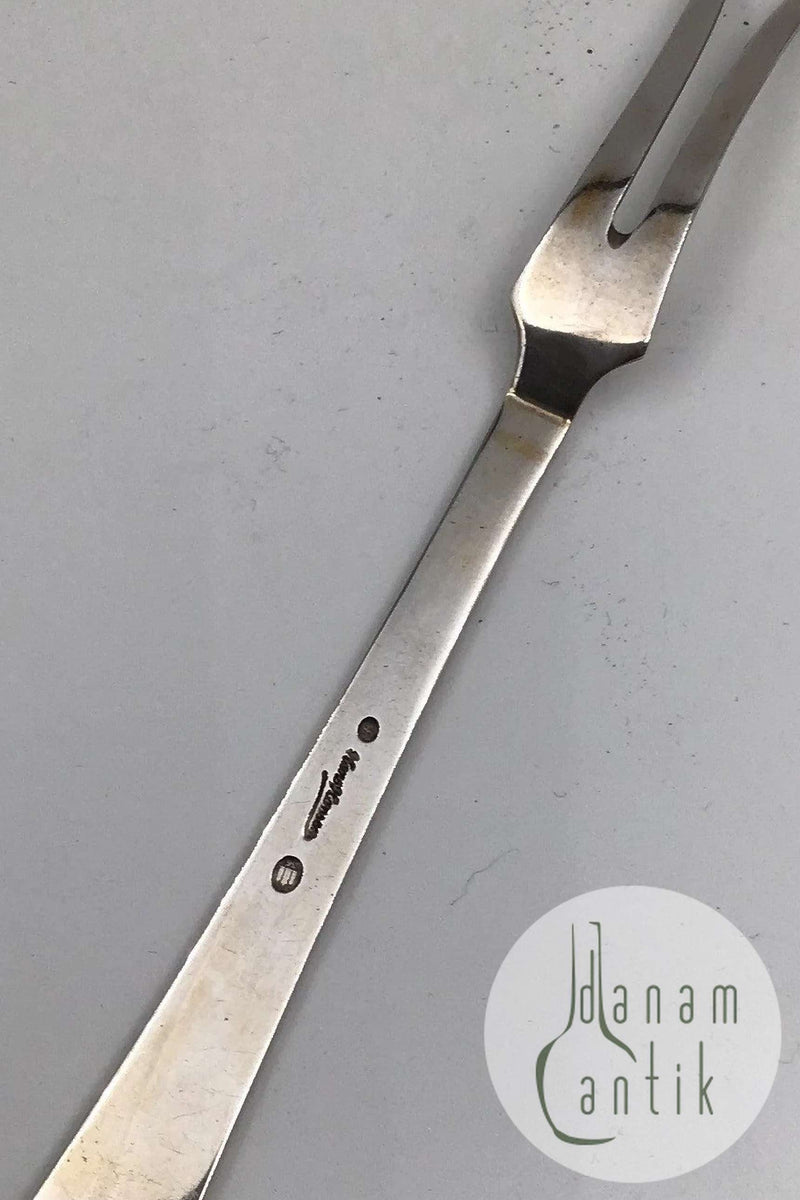 Hans Hansen Sølv Arvesølv No 4 Pålægsgaffel