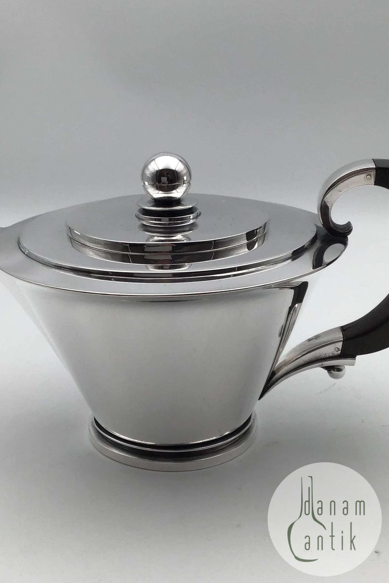 Georg Jensen Sterling Sølv Pyramide Thekande No 600 A