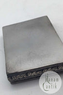 Sølvæske med Blomstermotiv