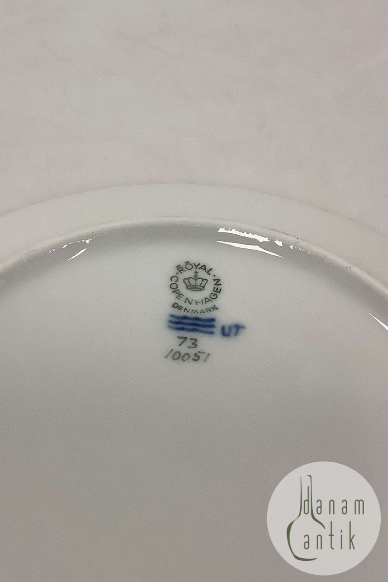 Royal Copenhagen / Kgl. Porcelæn Skærsommernatsdrøm Kagetallerken Lyseblå No 10051
