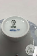 Königliches Kopenhagen / Kgl. Porzellan Paschsommernatsdrøm Thekop Hellblau Nr. 10048