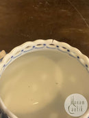 Royal Copenhagen Muschelmalet Helblonde Kleine Vase Nr. 1043