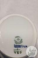 Royal Copenhagen Muschelmalet Riflet Oval Spülschüssel Nr. 485