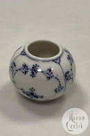 Royal Copenhagen Blue Fluted Plain Envelope Vase No 498