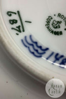 Royal Copenhagen Musselmalet Halbe Spitze Untertasse für Teeschale Nr. 687