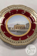 Königlich Kopenhagen Flora Danica Typografische Platte des Thorvaldsens Museums gemalt von Emil Ort